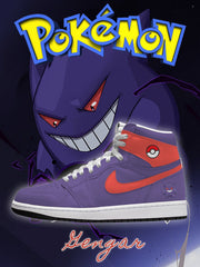 Gengar V.2 Custom High-Top Sneakers