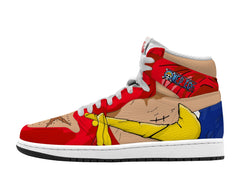 Monkey D. Luffy V.7 Custom TS High Sneakers