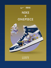 Monkey D. Luffy V.9 Custom TS High Sneakers