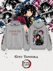 Giyu Tomioka V.1 Custom Ess. Hoodie