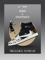 Trafalgar D. Water Law V.1 Custom TS High Sneakers