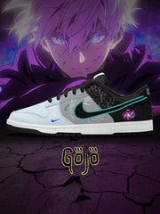 Satoru Gojo V.2 Custom Court-Low Sneakers