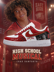 Chad Danforth V.1 Custom Air-Style Sneakers
