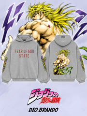 Dio Brando V.1 Custom Ess. Hoodie