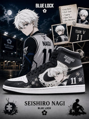Seishiro Nagi V.4 Custom High-Top Sneakers