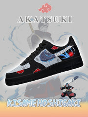 Akatsuki Kisame Hoshigaki No.3 Custom Sneakers