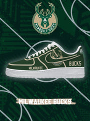 Milwaukee Basketball V.4 Custom Air-Style Sneakers