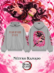 Nezuko Kamado V.2 Custom Ess. Hoodie