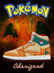 Charizard V.2 Custom TS High Sneakers