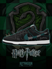 Hogwarts Slytherin House V.3 Custom SB-Style Sneakers