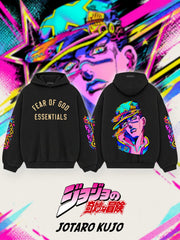 Jotaro Kujo V.1 Custom Ess. Hoodie