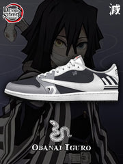 Obanai Iguro V.1 Custom TS Low Sneakers