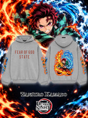 Tanjiro Kamado V.3 Custom Ess. Hoodie