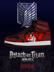 Mikasa V.1 Custom High-Top Sneakers