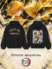 Zenitsu Agatsuma V.2 Custom Ess. Hoodie