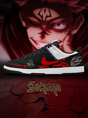 Ryomen Sukuna V.5 Custom SB-Style Sneakers