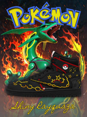Shiny Rayquaza V.1 Custom TS High Sneakers