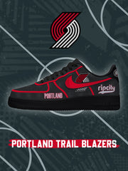 Portland Trail Basketball V.2 Custom Air-Style Sneakers