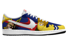 All Might V.1 Custom TS Low Sneakers