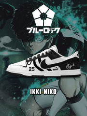 Ikki Niko V.2 Custom Court-Low Sneakers