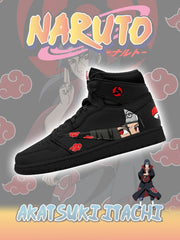 Akatsuki Itachi Uchiha V.2 Custom TS High Sneakers