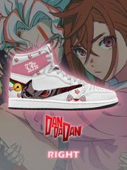 Okarun und Momo V.1 Custom TS High Sneakers