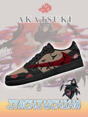 Akatsuki Itachi Uchiha V.6 Custom TS Low Sneakers