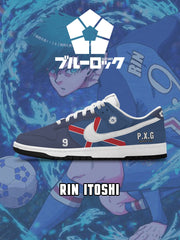 Rin Itoshi V.2 Custom Court-Low Sneakers