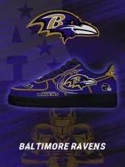 Baltimore Football V.2 Custom Air-Style Sneakers