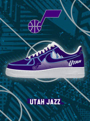 Utah Basketball V.2 Custom Air-Style Sneakers