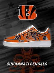 Cincinnati Football V.2 Custom Air-Style Sneakers