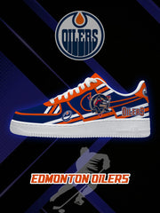 Edmonton Hockey V.2 Custom Air-Style Sneakers