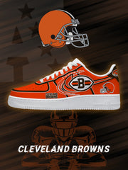 Cleveland Football V.2 Custom Air-Style Sneakers