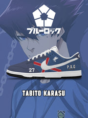 Tabito Karasu V.2 Custom Court-Low Sneakers