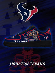 Houston Football V.2 Custom Air-Style Sneakers