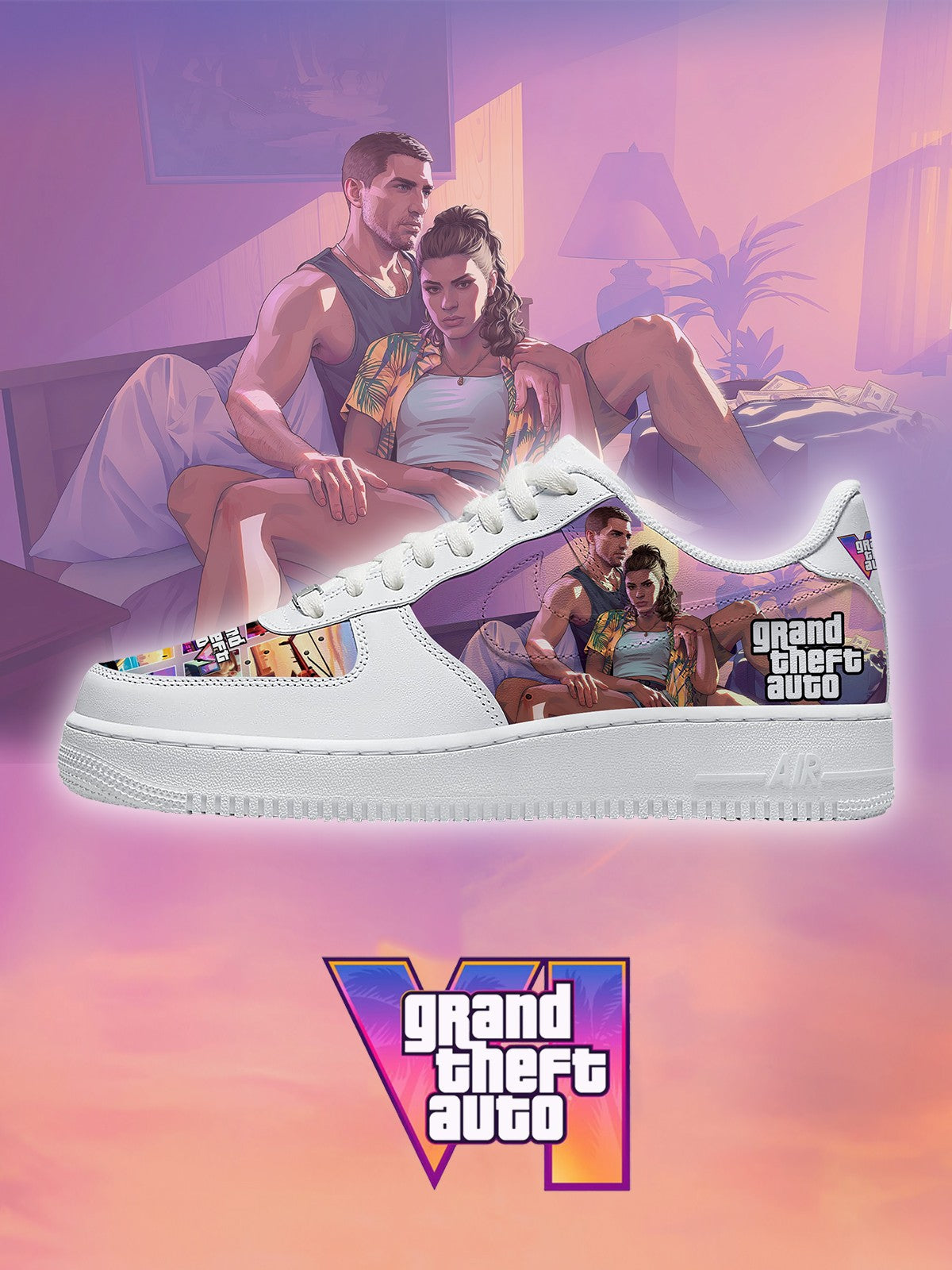 GTA VI V.5 Custom Sneakers