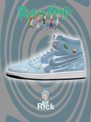 Rick Sanchez V.2 Custom High-Top Sneakers