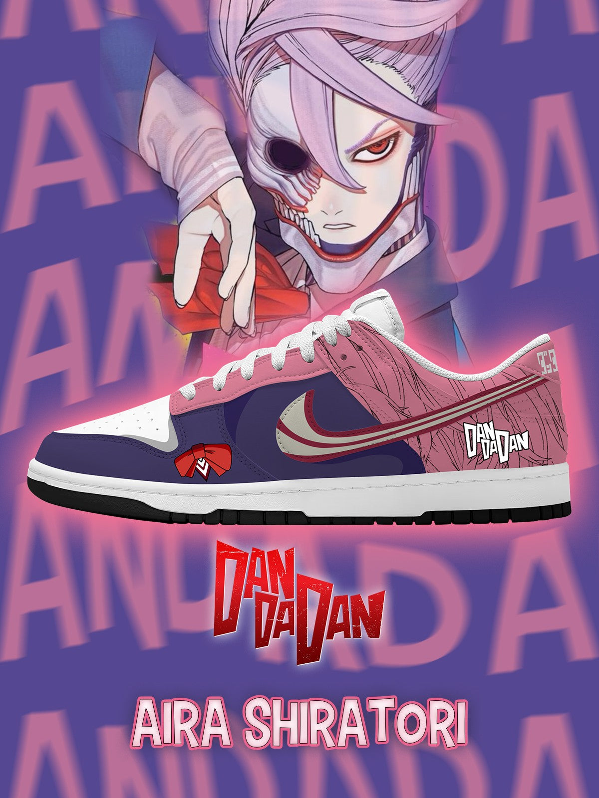 Aira Shiratori V.1 Custom Court-Low Sneakers