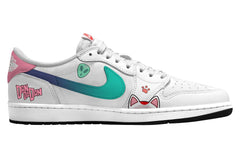 Okarun and Momo V.1 Custom TS Low Sneakers