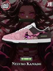 Nezuko V.5 Custom Court-Low Sneakers