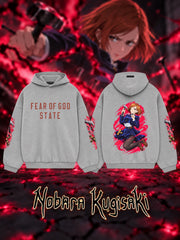 Nobara Kugisaki V.2 Custom Ess. Hoodie