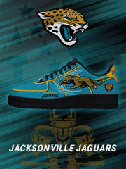 Jacksonville Football V.2 Custom Air-Style Sneakers