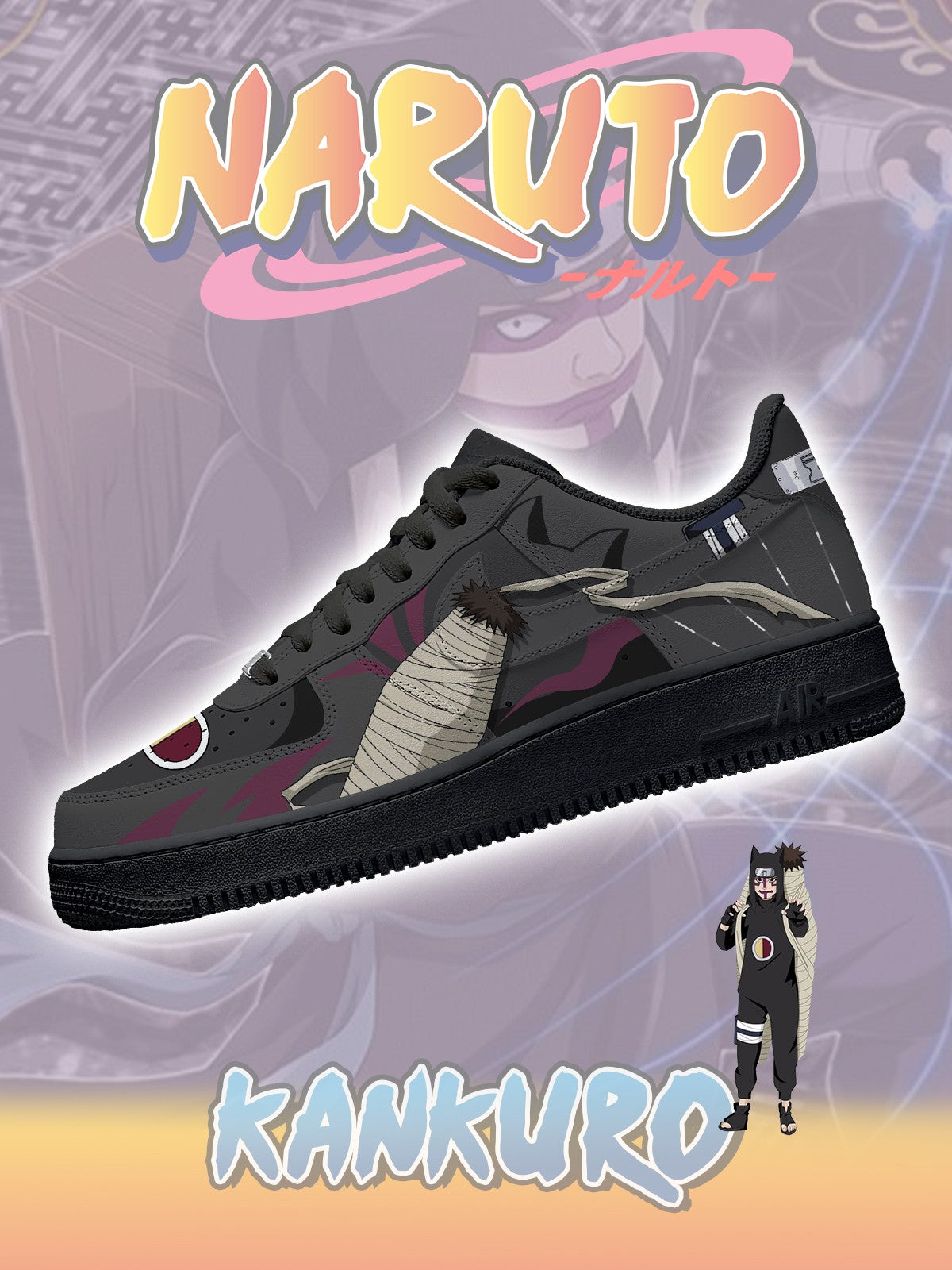 Kankuro V.1 Custom Air-Style Sneakers