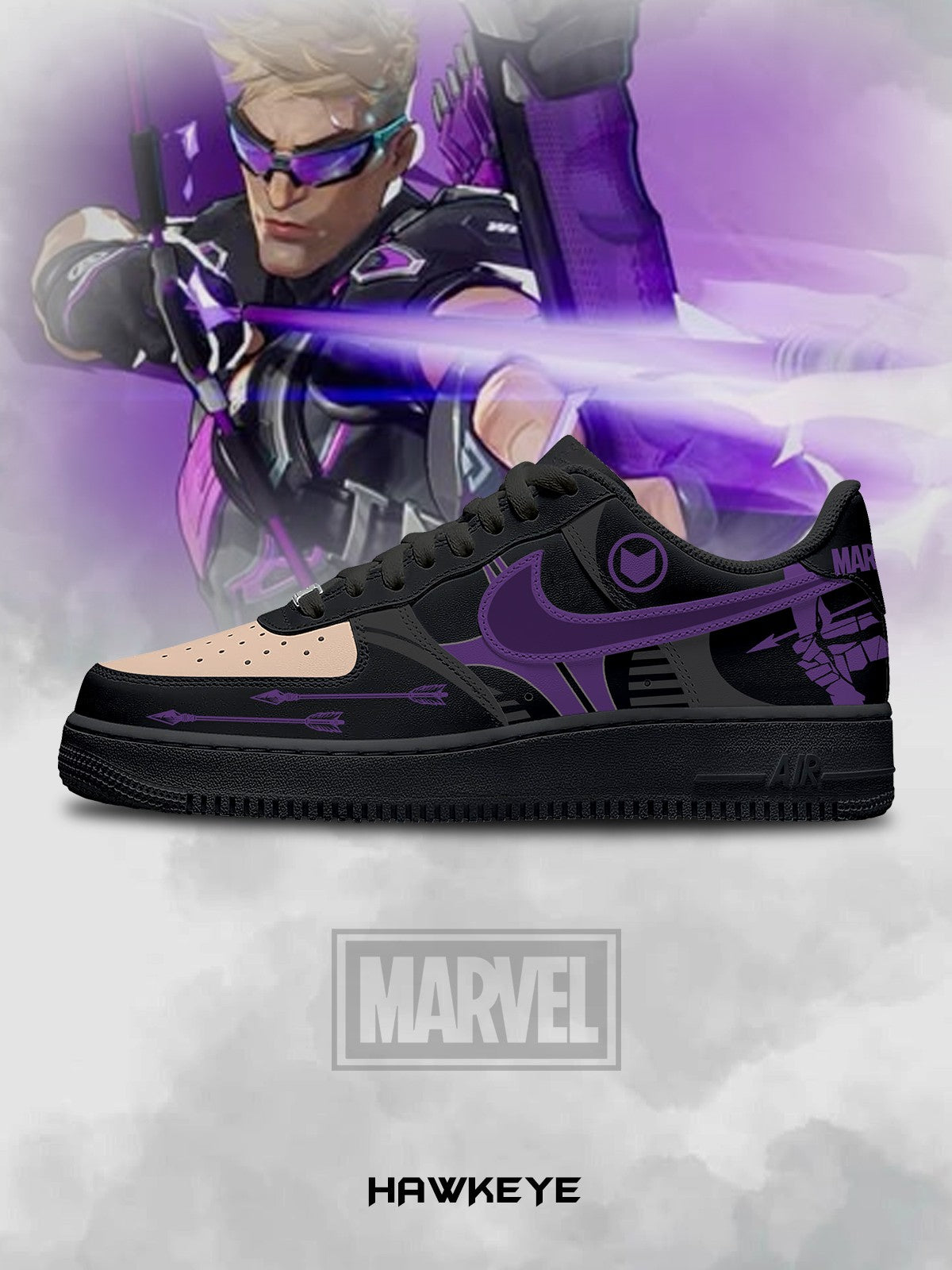 Hawkeye V.1 Custom Air-Style Sneakers