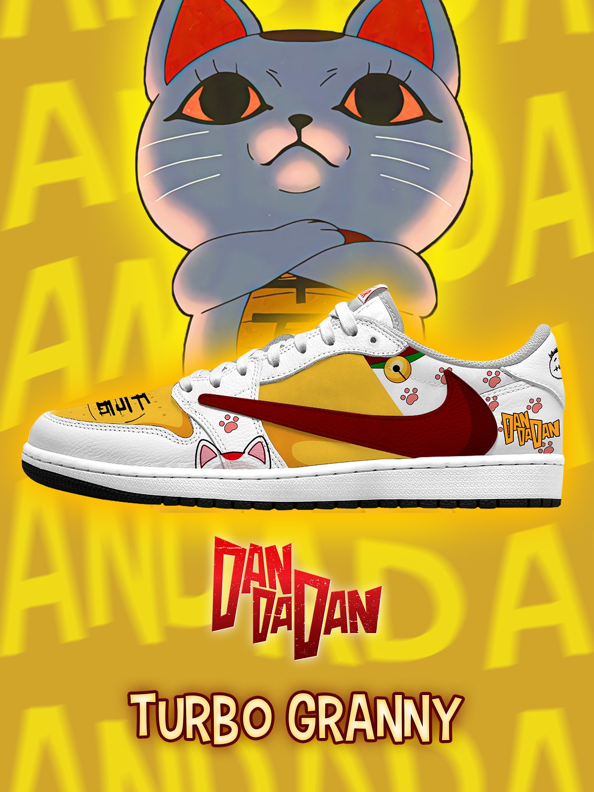 Turbo Granny V.1 Custom TS Low Sneakers