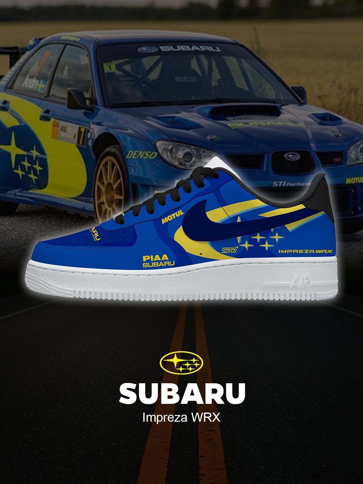 Impreza WRX Custom Sneakers