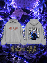Satoru Gojo V.2 Custom Ess. Hoodie