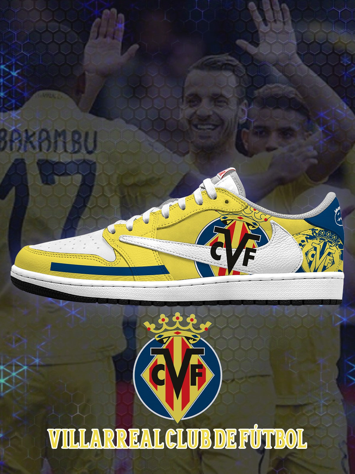 Villarreal V.1 Custom TS Low Sneakers