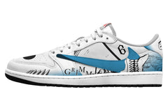 Grimmjow Jaegerjaquez V.1 Custom TS Low Sneakers