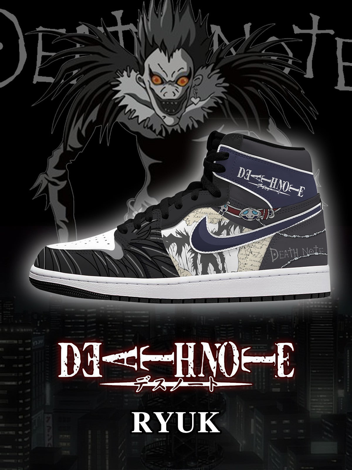Ryuk V.2 Custom High-Top Sneakers
